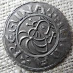 Stříbrný denár kněžny Emmy.